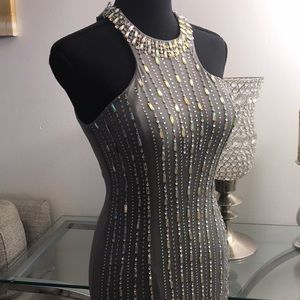 Say Yes to The Prom Glitter Dress